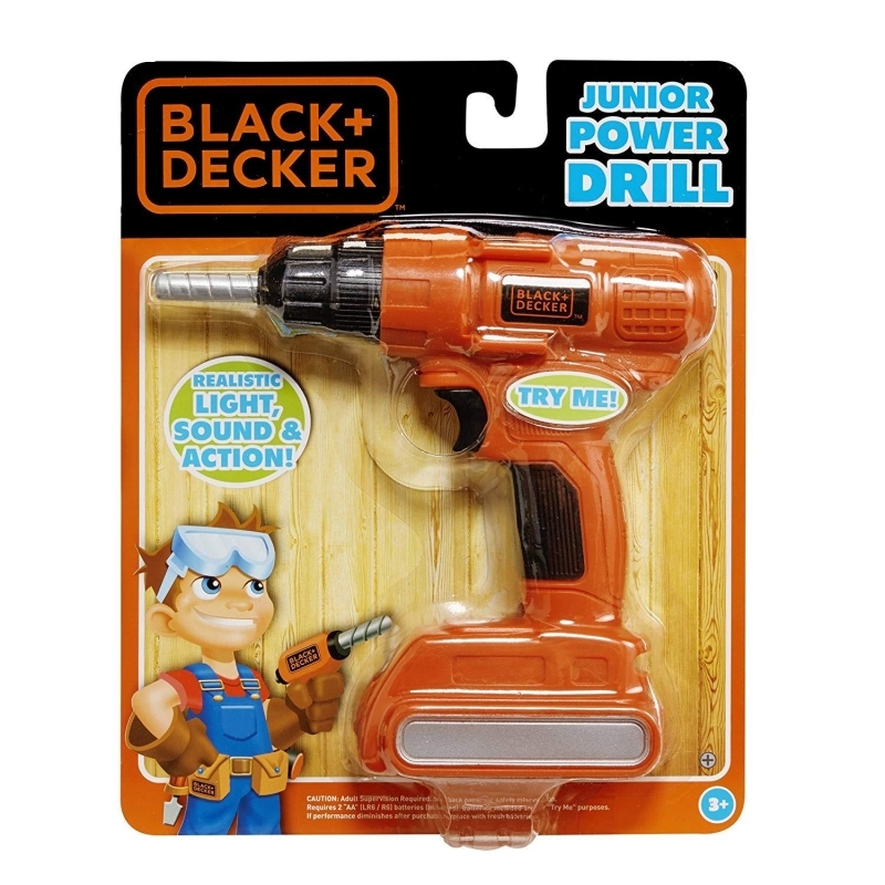 Black and Decker Junior Power Drill Black & Decker