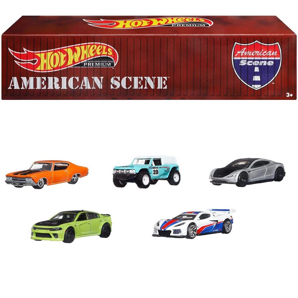 Hot Wheels Car Culture American Scene Container