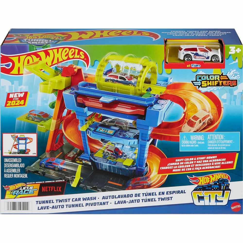 Hot Wheels Colour Shifters Tunnel Twist Car Wash