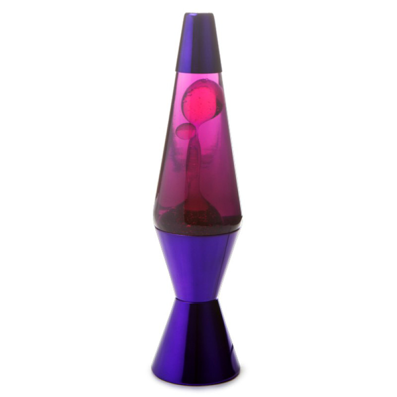 Metallic Diamond Lava Lamp Purple Pink Purple MDI