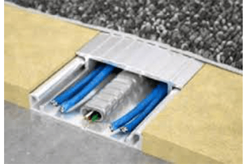Wiremold Under Carpet Wiring Wiremold 3 Ft 6 Outlet Indoor Off White