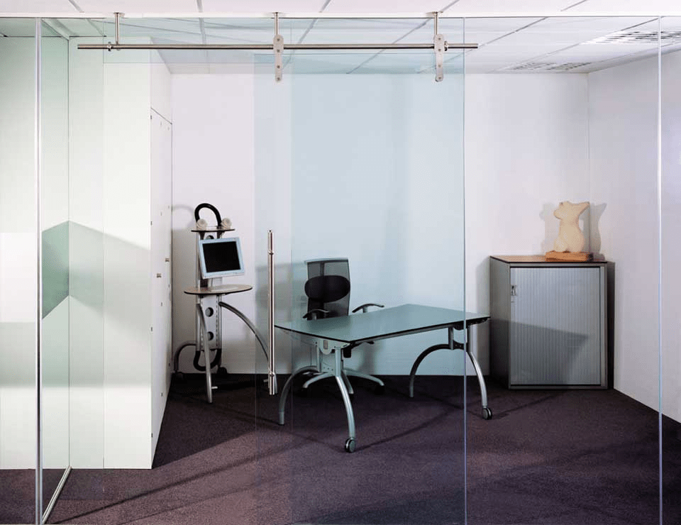 Tempered Glass Sliding Door Designs for Your Office Avanti Systems