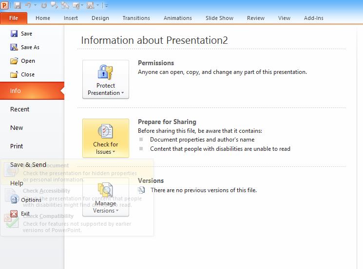 How to Quickly Remove All Speaker Notes in a PowerPoint Presentation