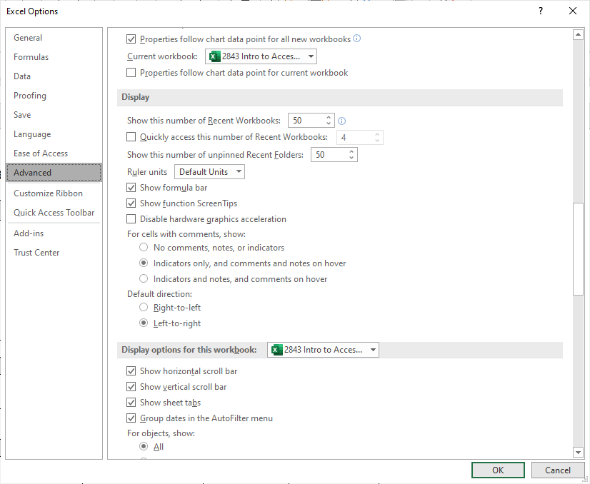 How to Hide Comments or Notes in Excel Workbooks