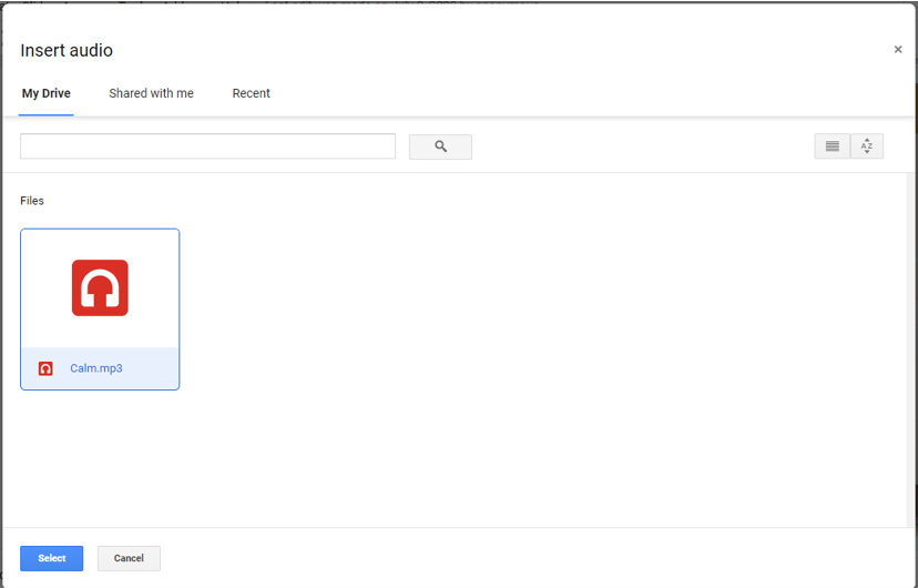 How to Add Audio in Google Slides