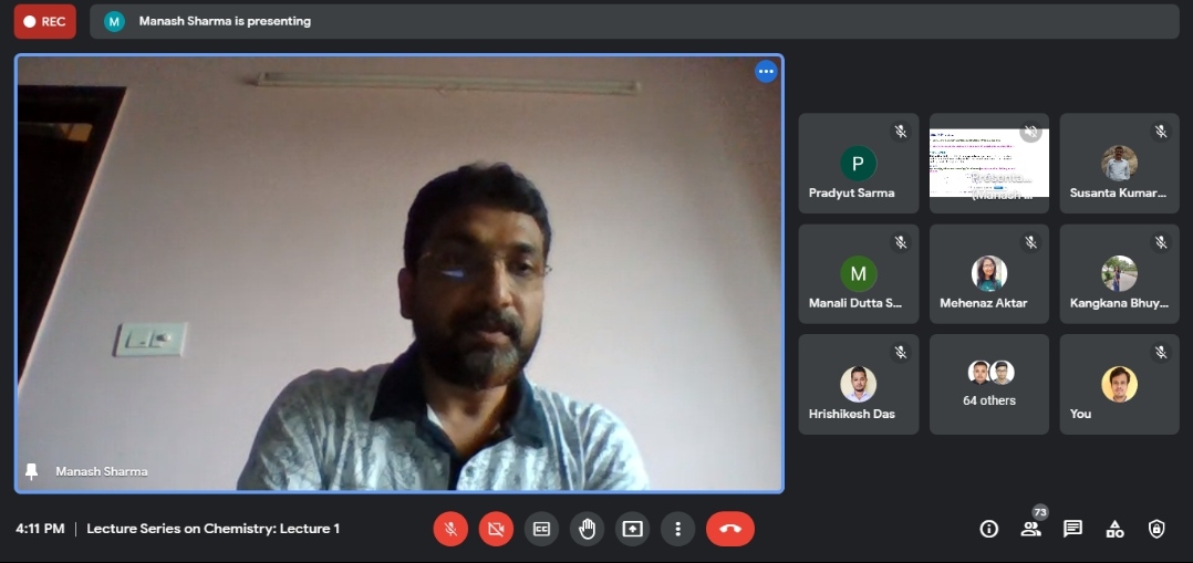 Interactive Online Lecture Series on Chemistry Arya Vidyapeeth
