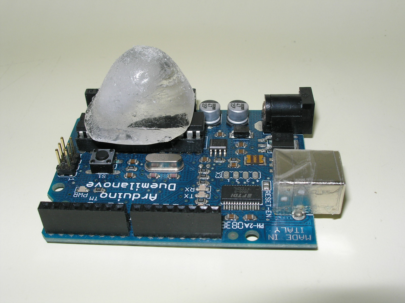 Chip temperature measurement