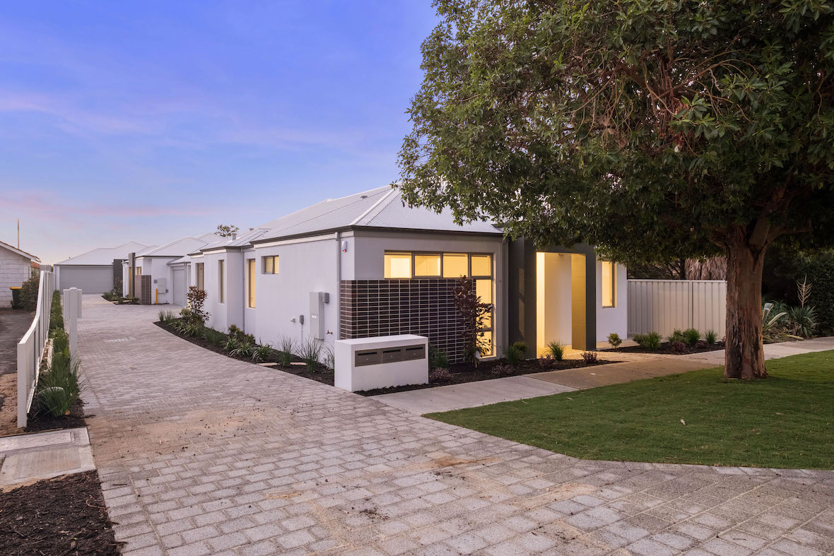 Duplex/Triplex Developments Across Perth Aveling Homes
