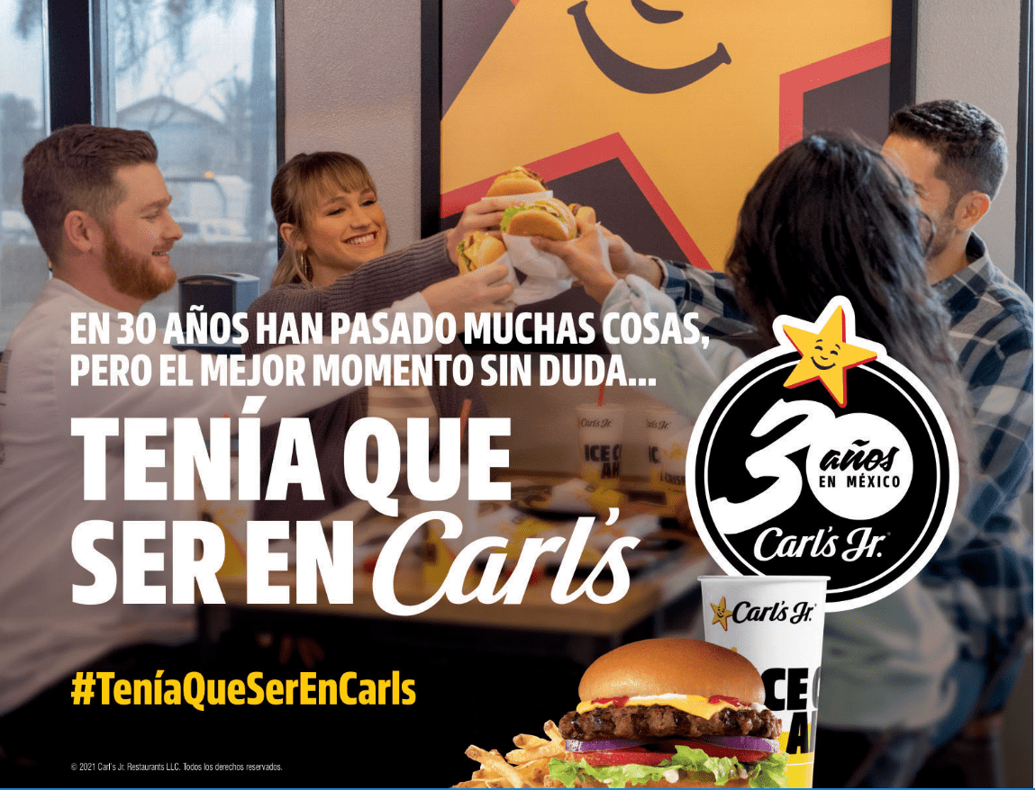 30 años de Carl's Jr. México Aventuras Nerd
