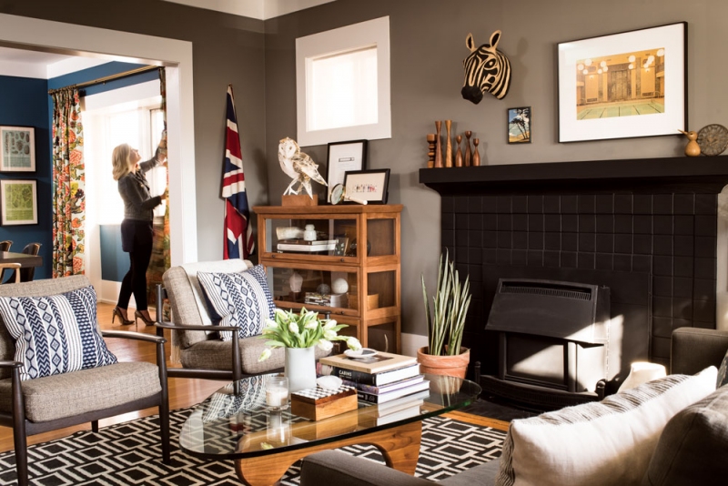 Inside Sarah Ward's Bankview Home Filled With HighLow Design Avenue