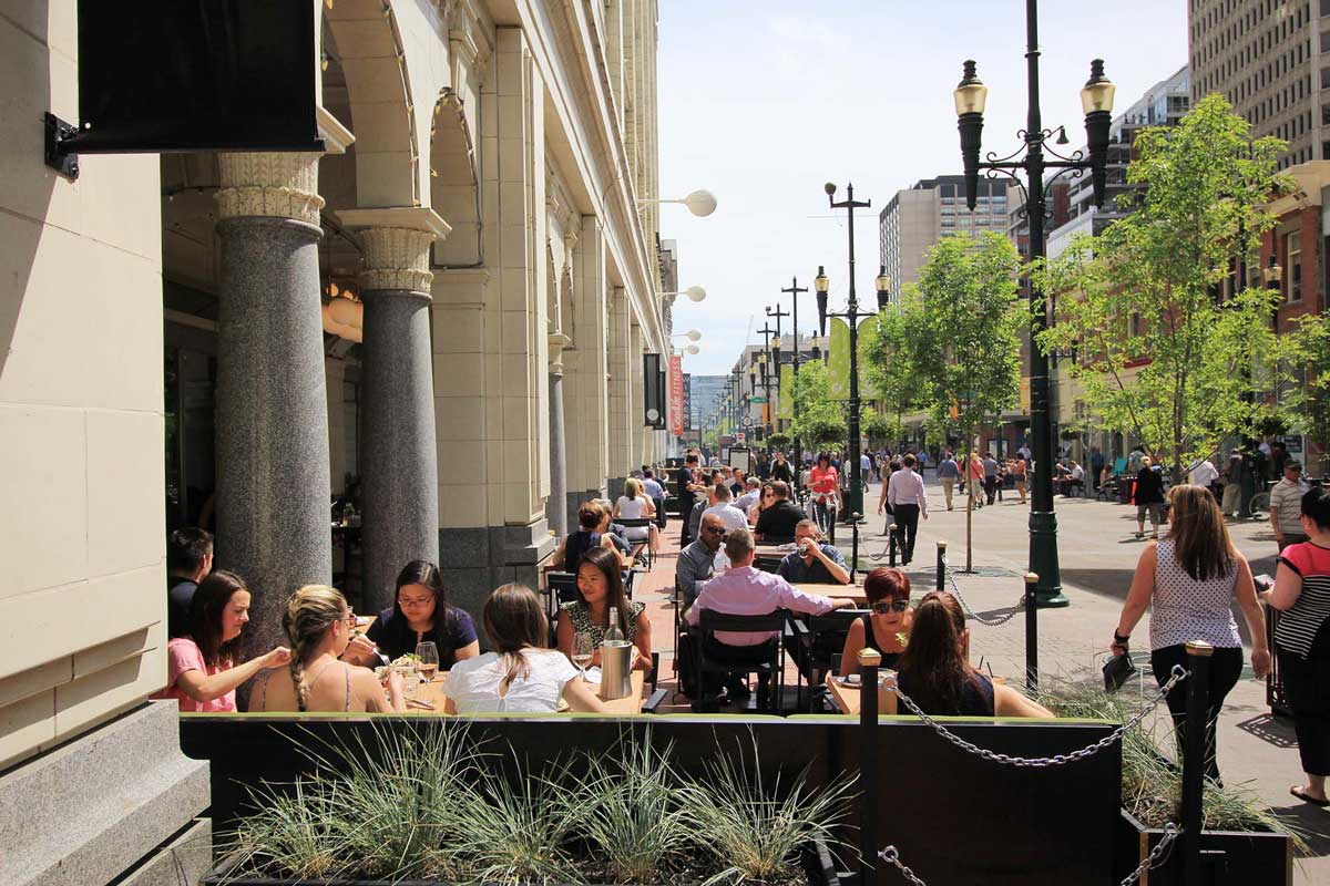 Best Patios For People Watching in Calgary Avenue Calgary