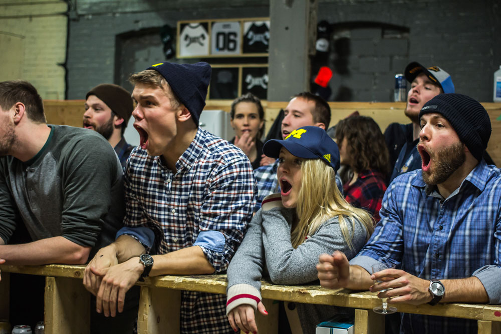 There is an Axe Throwing Venue and League In Calgary Avenue Calgary