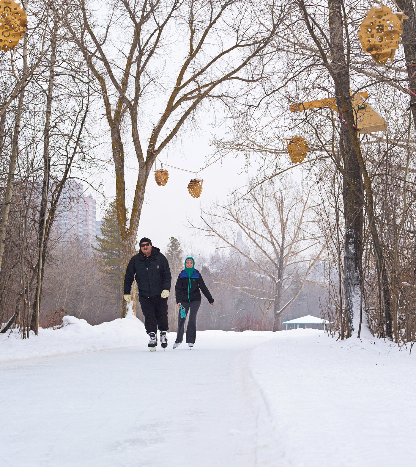 The Victoria Park IceWay is Edmonton’s Most Enchanting Skating Trail