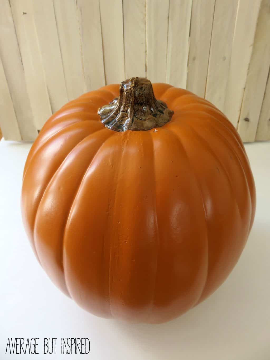 How to Make Fake Pumpkins Look Real