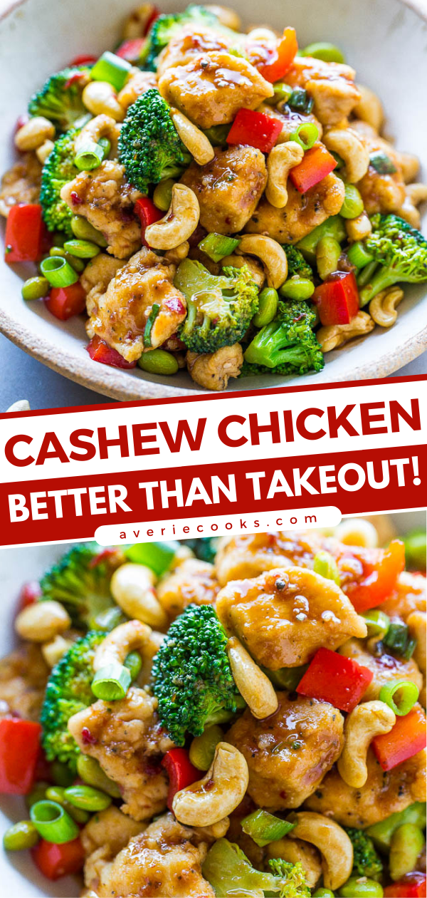 Cashew Chicken {Better than Takeout}