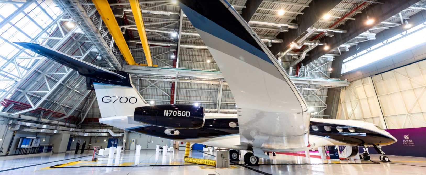 Launch customer Qatar Executive showcases the world’s first Gulfstream