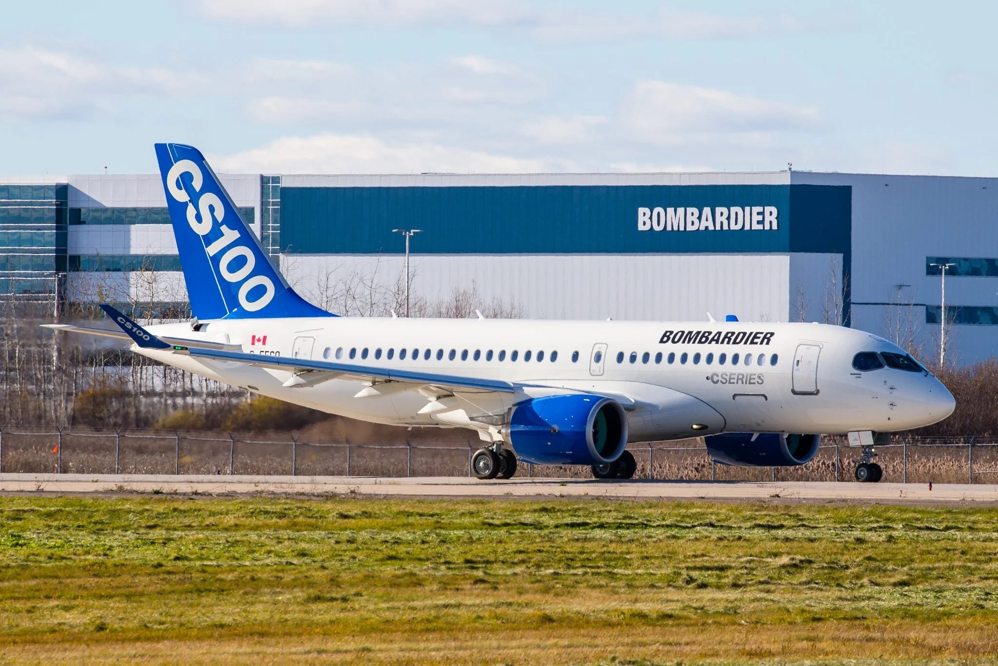 Bombardier CS100 Achieves Transport Canada Type Certification