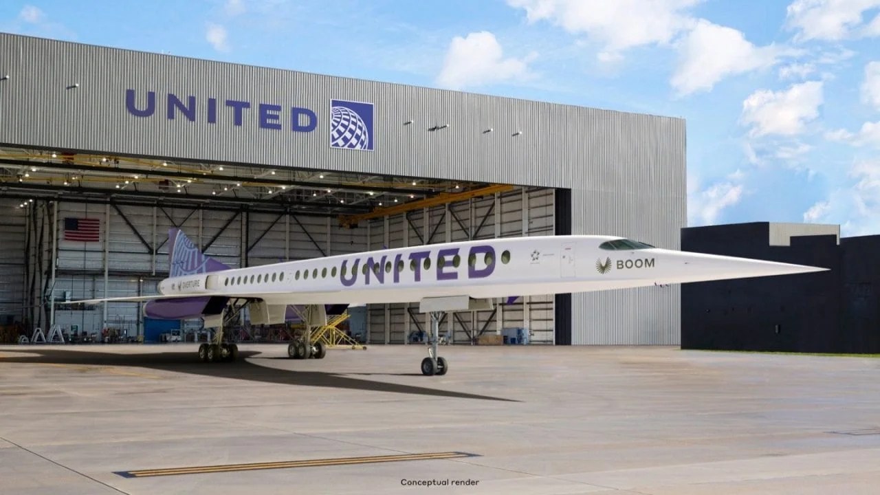 United Airlines Commits to Purchase of 15 Boom Supersonic Airliners