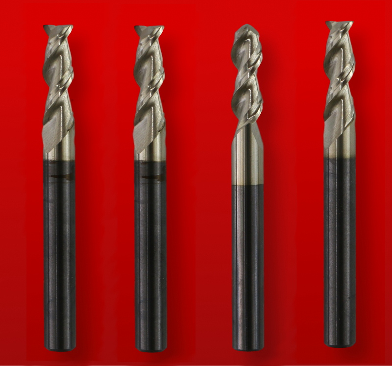 CNC Aluminum Cutting End Mill Set Avid CNC