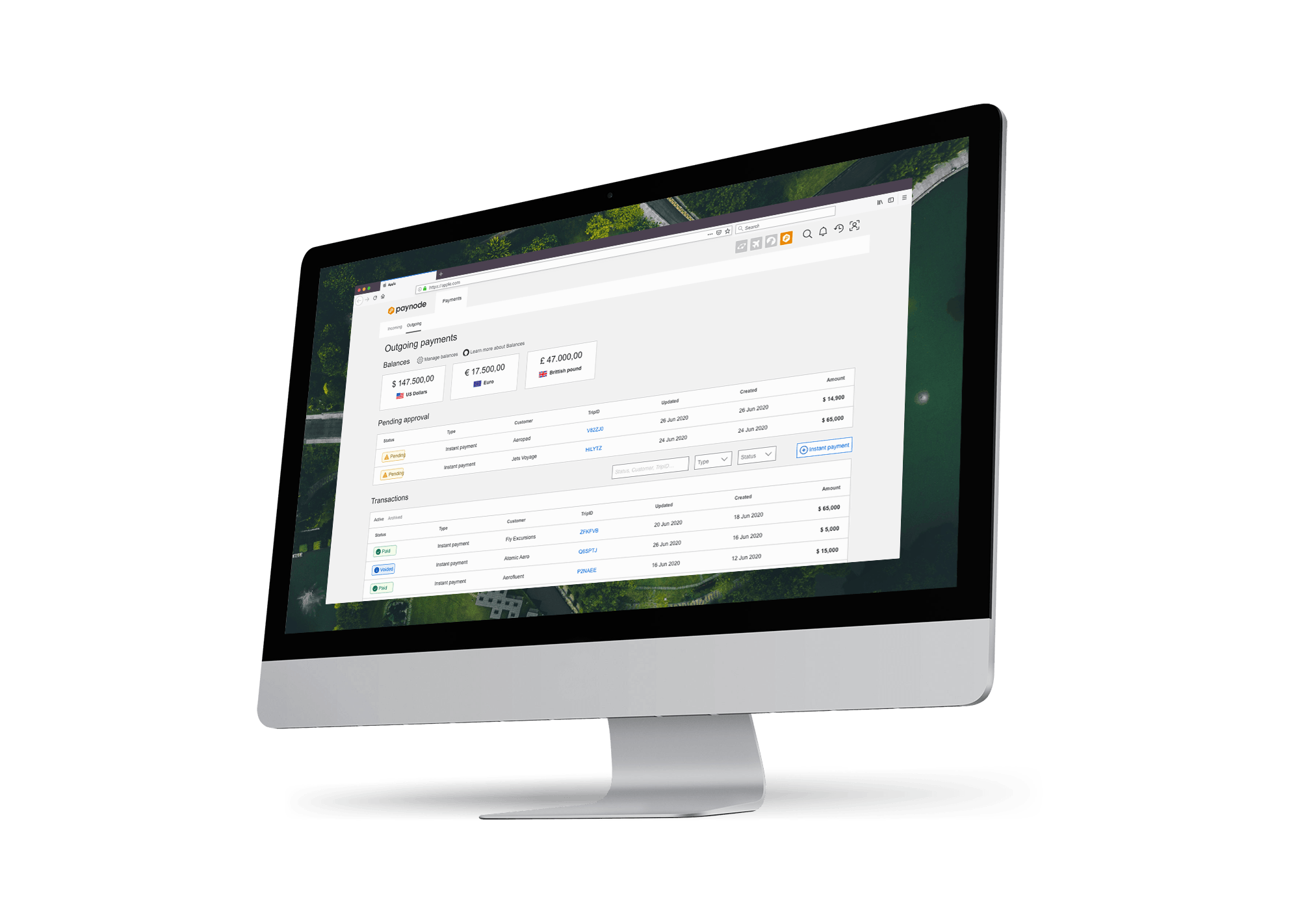 Sell globally, get paid locally Avinode