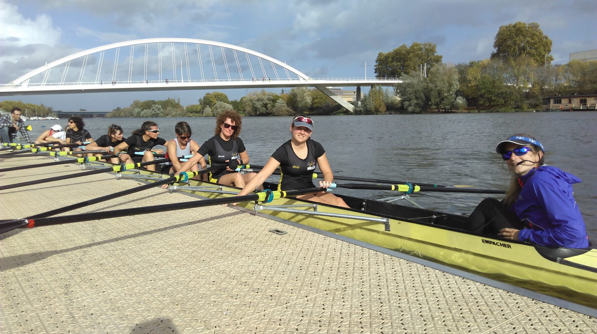 2017, Coupe des dames ANGERS Aviron Club de Bourges