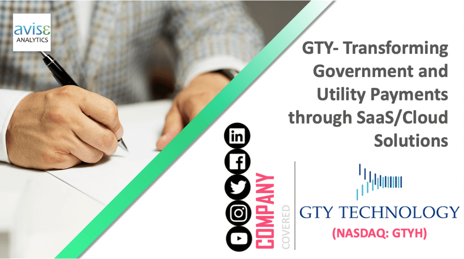 GTY Transforming Government and Utility Payments through SaaS/Cloud