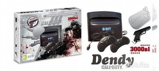 Dendy 99999in1 Call of Duty Ghost + пистолет купить в Нижнем