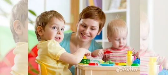 Частный детский сад, Няня, Педагог в Казани Услуги Авито