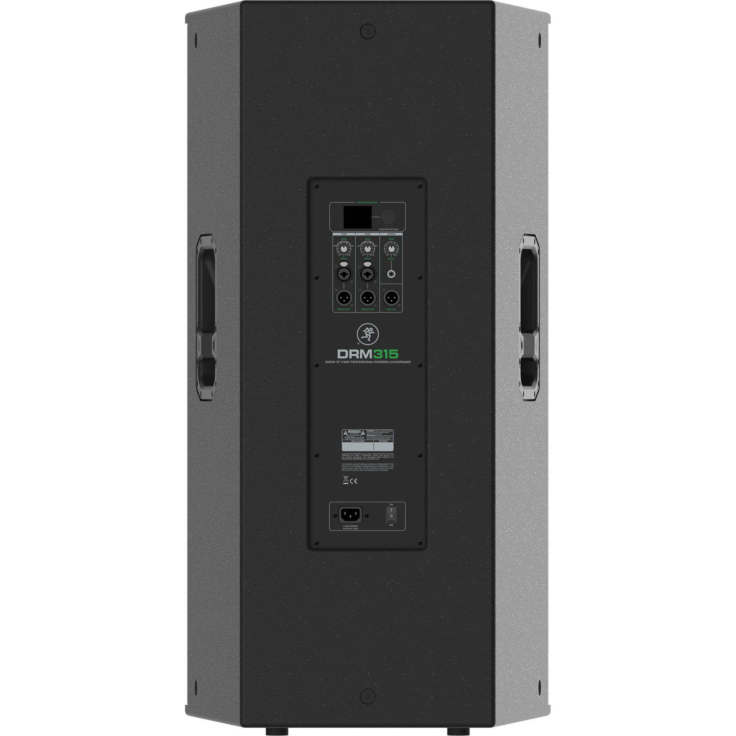 Mackie DRM315 2300W 15Inch 3Way Powered Loudspeaker