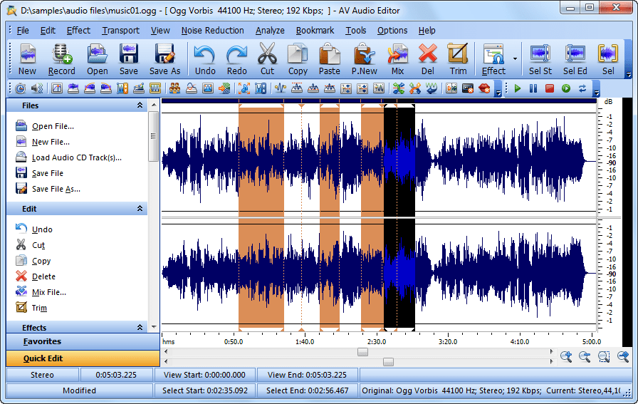AV Audio Editor Features Record, Edit, Enrich, Share Music Fast