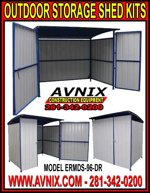 Steel Backyard Outdoor Garden Storage Shed Kits For Sale Made In USA