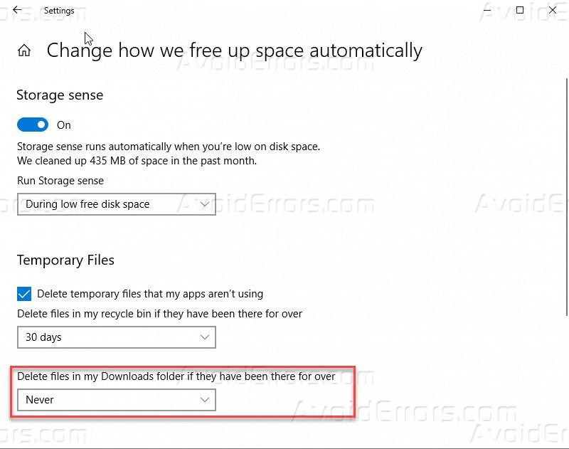 How to Stop Windows 10 From Automatically Deleting Files AvoidErrors