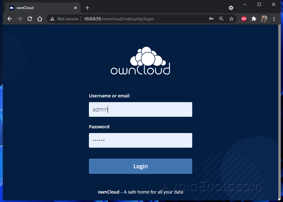 Install DietPI ownCloud on Raspberry Pi 4 AvoidErrors