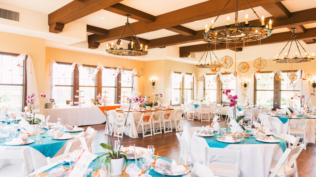 Wedding Reception at Westridge Clubhouse A V Party Rentals