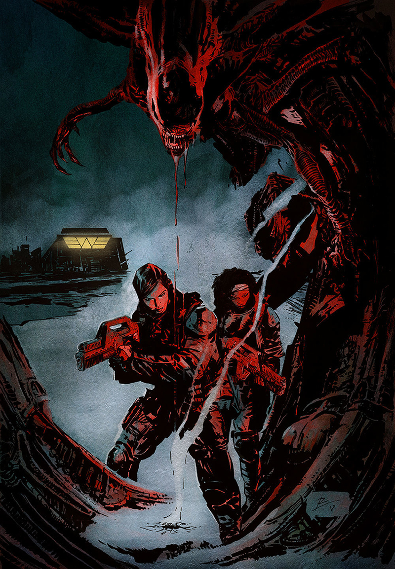 Amanda Ripley & Zula Hendricks Return for New Comic Aliens Resistance