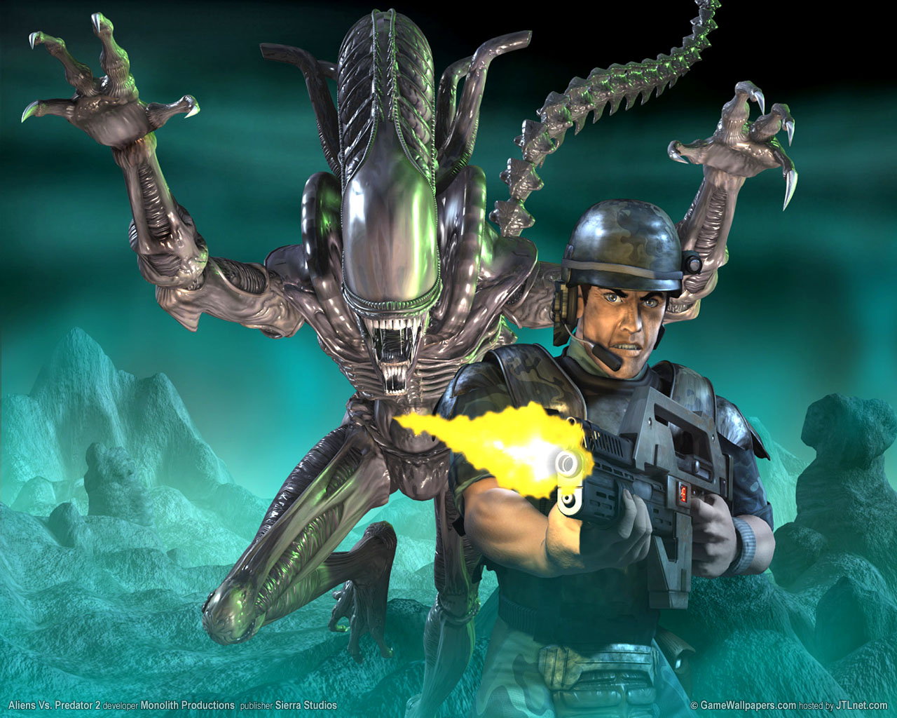 Aliens versus Predator 2 (PC) (2001) (Monolith) AvPGalaxy