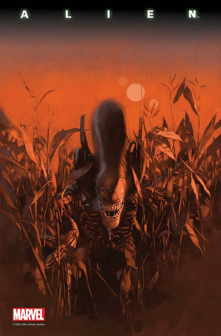 Marvel Alien Issue 7 Begins 2nd Story Arc Alien vs. Predator Galaxy