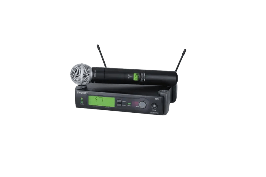 Rent Shure SLX Wireless Microphone System for Flawless Audio