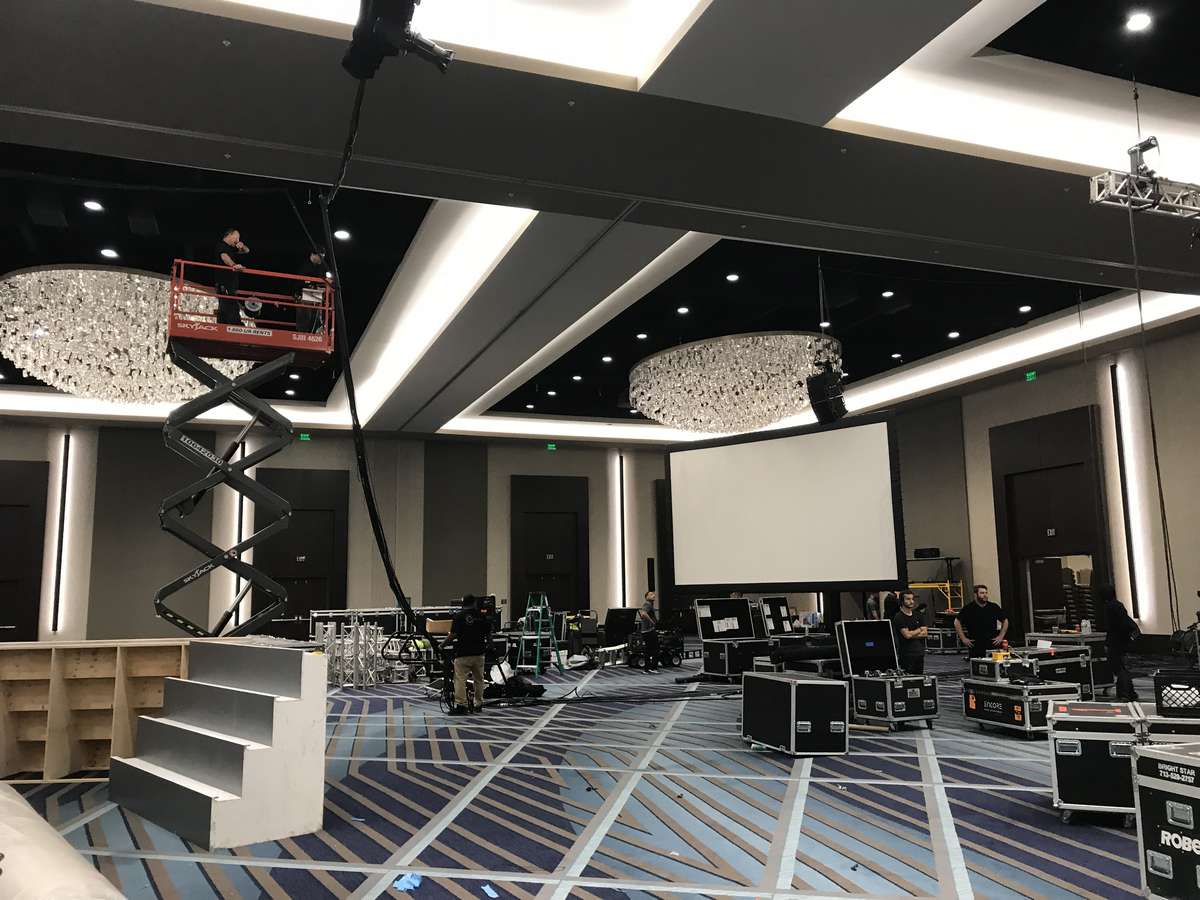 Houston Live Event Rigging & Staging Audio Visual Resource Group