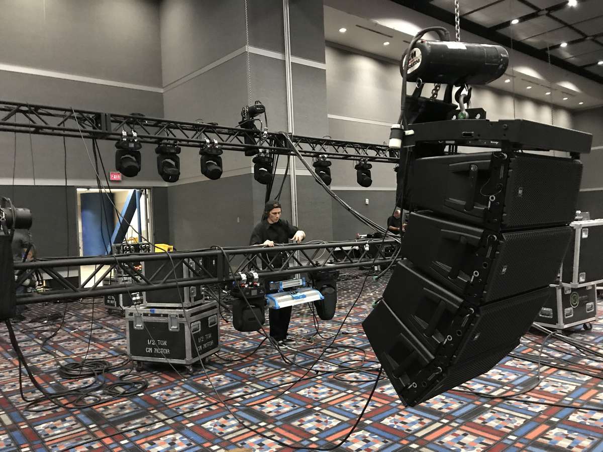 Houston Live Event Rigging & Staging Audio Visual Resource Group