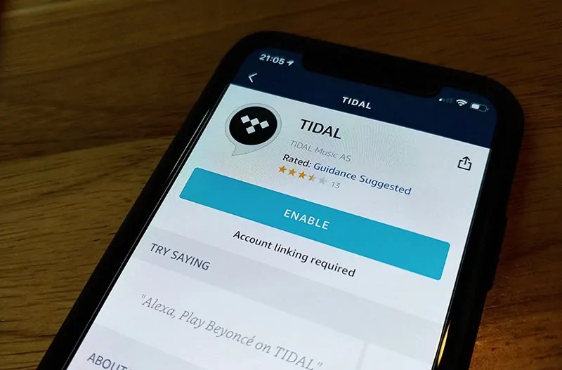 TIDAL มิวสิกสตรีมมิ่งคุณภาพสูงสามารถใช้งานได้แล้วใน Amazon Alexa