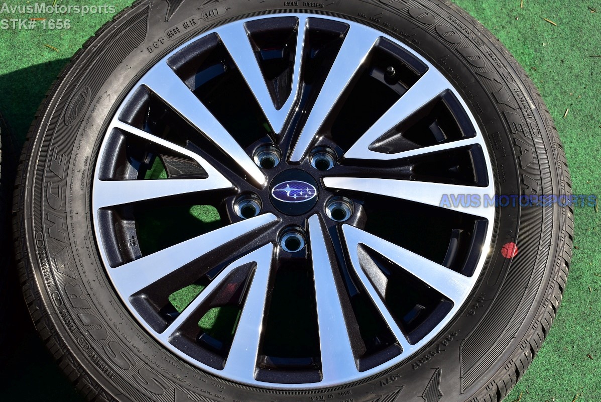 2018 Subaru Legacy Premium OEM 17" Factory Wheels & Tires 5x114 2015 2016 2017