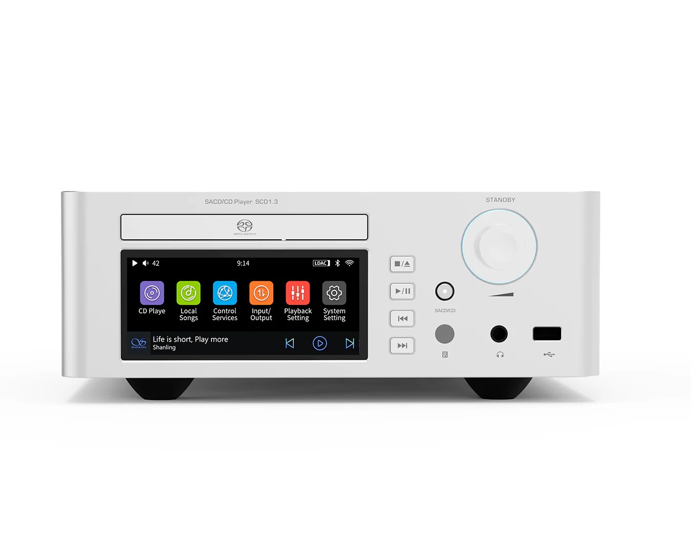 Shanling SCD1.3 CD/SACD Player and Streamer - AV World - Auckland HiFi