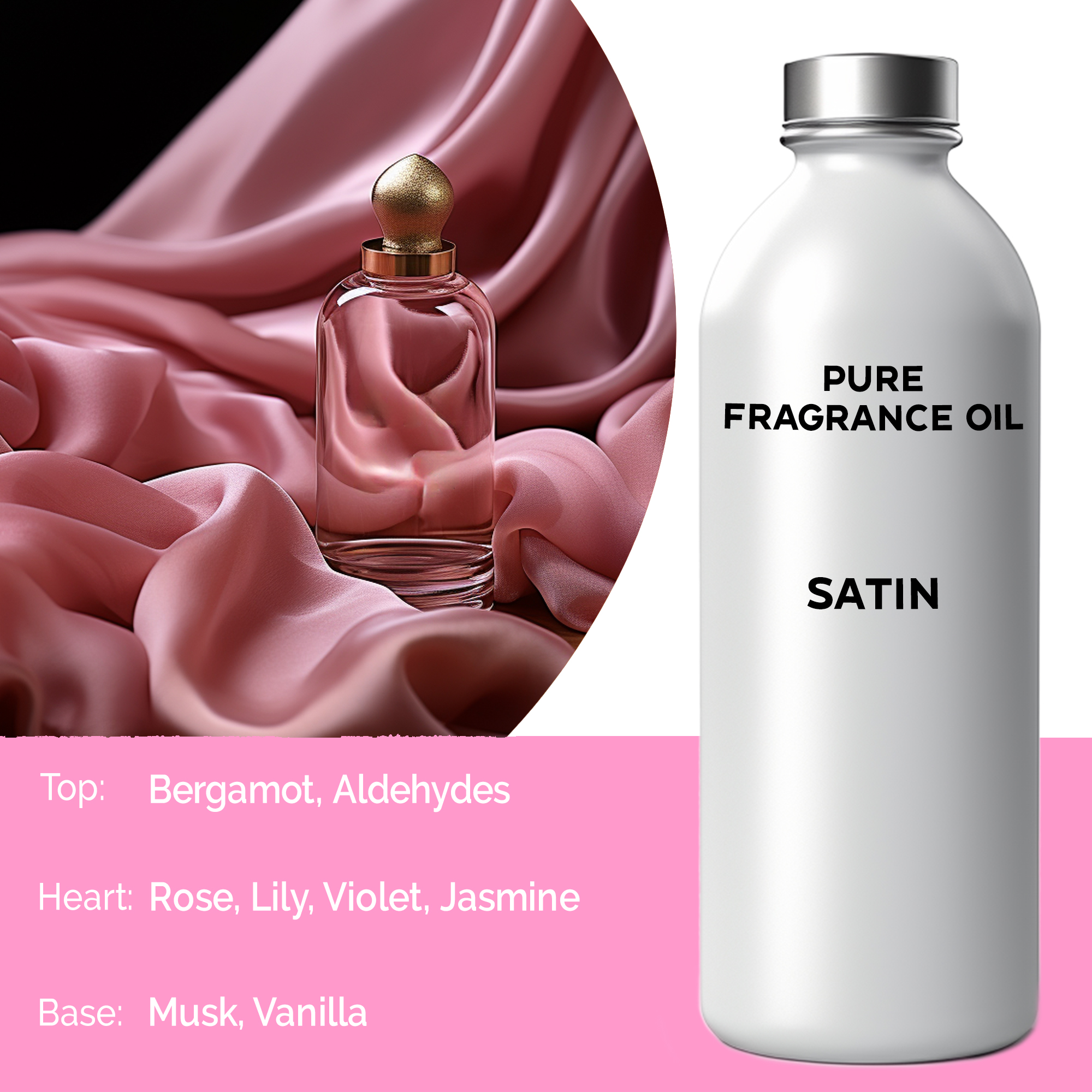 Satin MOD Fragrance Oil (KG) AW Aromatics White Label