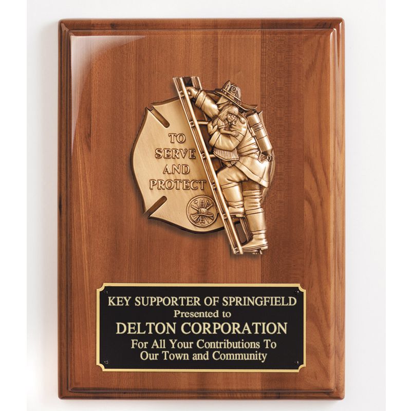 Fire Department Plaques Auburn Custom Awards IN Award Plaques 46706