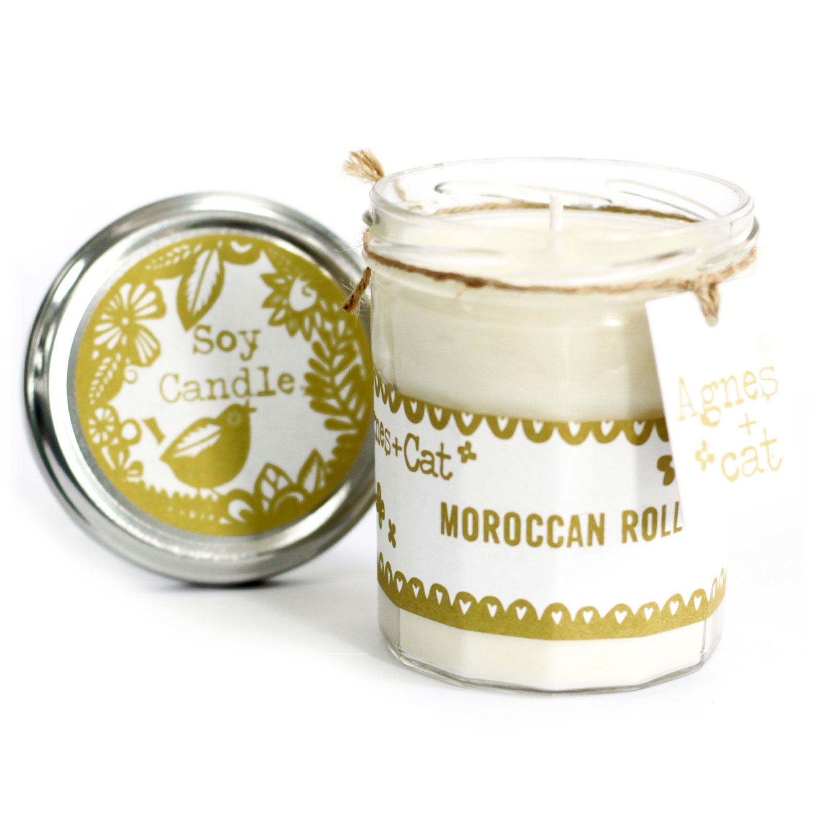 Wholesale Jam Jar Candle Moroccan Roll AW Artisan Europe Giftware