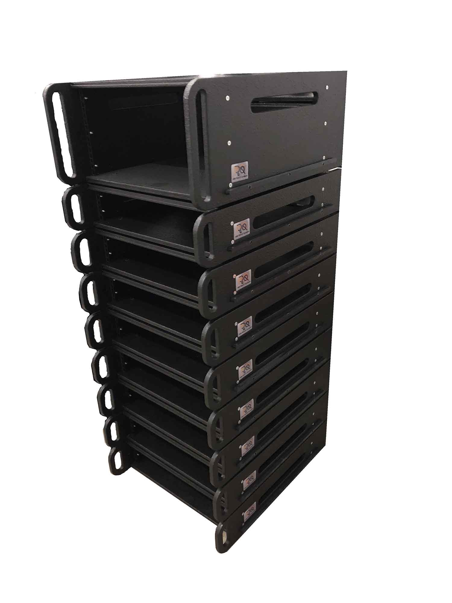 AW RQ 19 inch rack 1 t/m 7 HE AW Cases