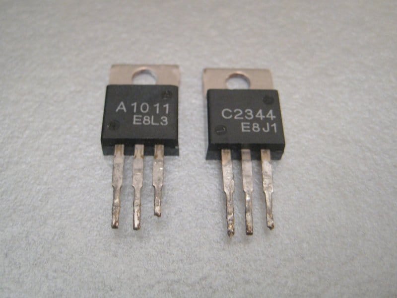 A1011 C2344 Complementary Pair Transistors