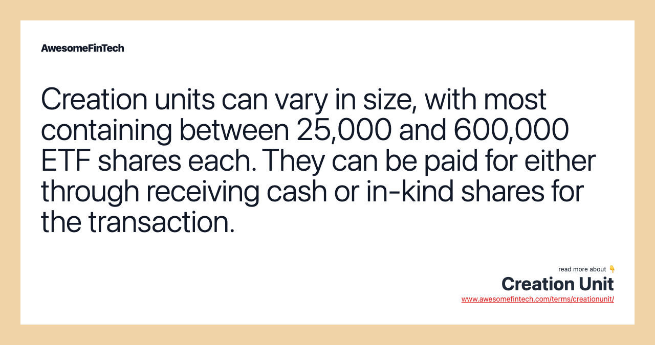 Creation Unit AwesomeFinTech Blog