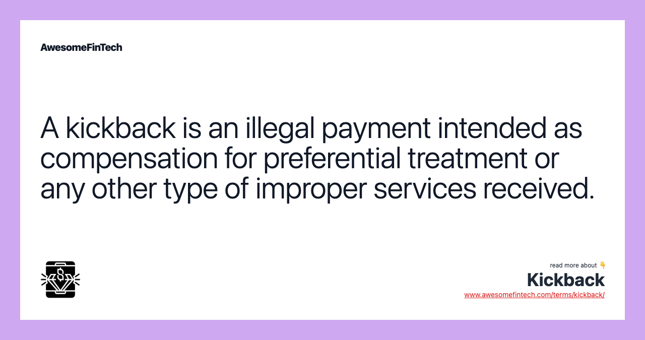 Kickback AwesomeFinTech Blog